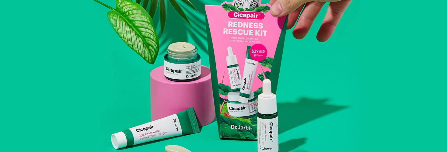 dr jart redness reducing centella asiatica tiger grass